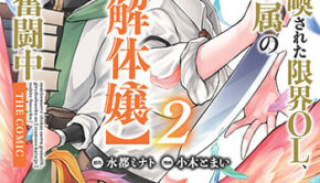巻き込まれて召喚された限界OL、ギルド所属の【魔物解体嬢】として奮闘中2_書影